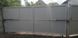 Распашные ворота 3 м х 1,6 м метра ПРОФНАСТИЛ готовый каркас с калиткой Bramus КССР 18 фото 5
