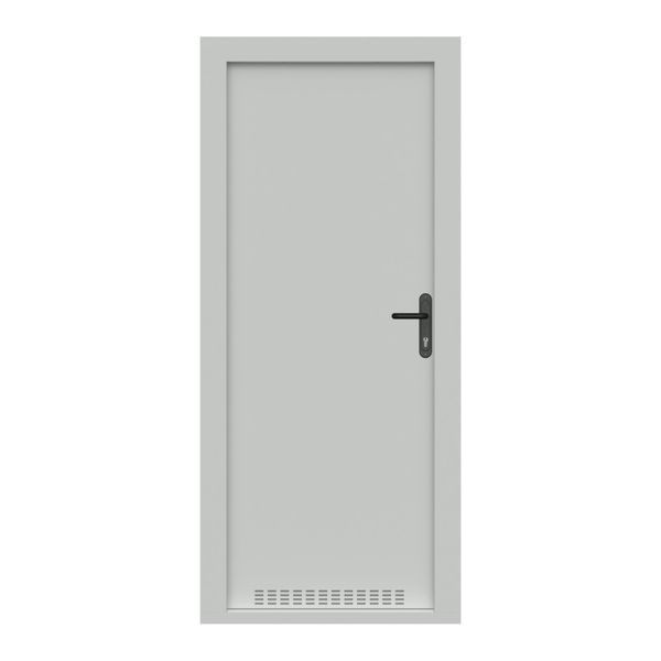Техническая однолистовая металлическая усиленная дверь, 2100*800 мм, ДМ 21-8 ДМ 21-8 Ус фото
