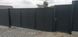 Откатные ворота 3м х 1,6м метра ЖАЛЮЗИ Свари Сам с калиткой Bramus КССС016 фото 4