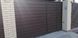Откатные ворота готовый каркас с калиткой 1,6м х 3м Bramus КССВ 02 фото 5