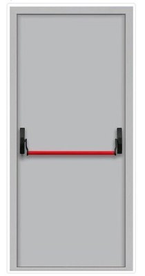 Протипожежні двері одностулкові антипаніка 2100х900 мм, ДМП 21-9 EI60 А ДМП 21-9 ЕІ-60 А фото