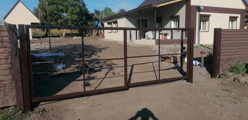 Распашные ворота 3м х 1,6м метра готовый каркас Bramus КССР 01 фото