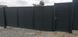 Откатные ворота 3м х 1,6м метра ЖАЛЮЗИ готовый каркас с калиткой Bramus КССВ 38 фото 8