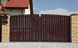 Распашные ворота 3 м х 1,6 м метра ЕВРОШТАКЕТНИК готовый каркас с калиткой Bramus КССР 08 фото 9