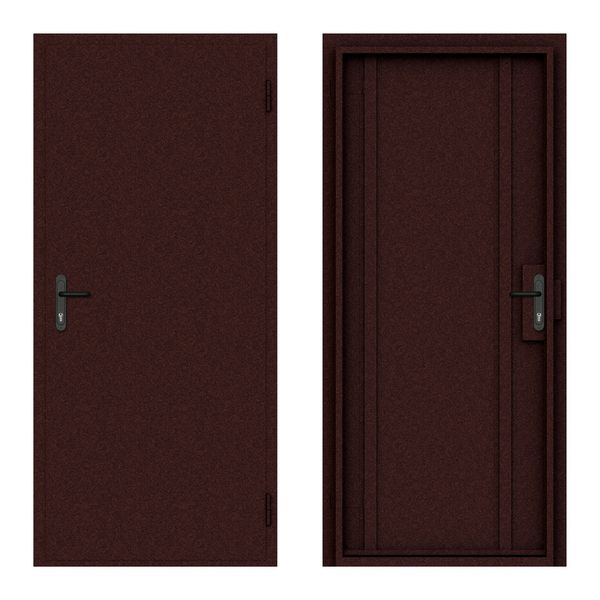 Технічні металеві двері, 1900*800 мм, ДМ 19-8 ДМ 21-8 фото