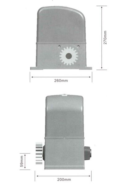 Автоматика для відкатних воріт Gant IZ 600 17 фото