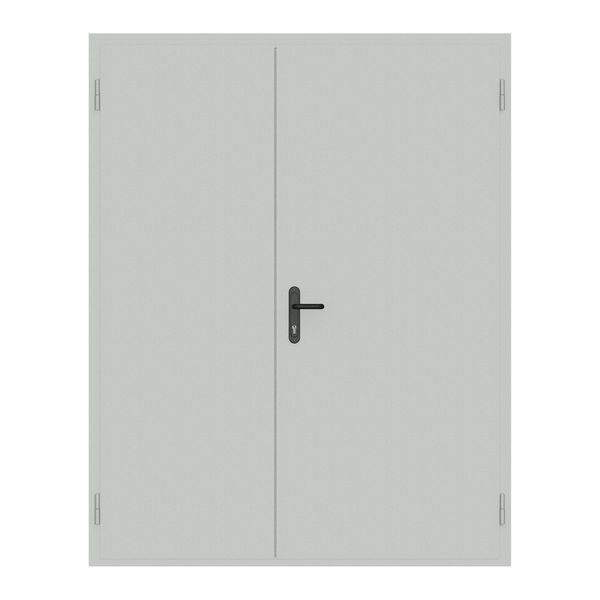Технічні металеві двері, 2100*1500 мм, ДМЗ21-15 ДМУ 21-16 фото