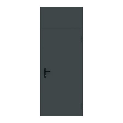 Техническая металлическая дверь с фрамугой, 2500*900 мм, ДМУ 25-9 ДМУ 25-9 Фр фото